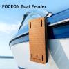 imageFOCEAN Boat Fender Boat Bumpers Fenders with Ropes EVA Foam Boat Bumpers for Pontoon Boat Bass Boat and Jon Boat 236quotx11quotx24quot