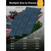 imageFOCEAN Boat Flooring  EVA Foam Boat Decking  Marine Flooring Marine Mats for Boats RV Yacht Kayak 945quotx 472quot236quot157quotBlack  Blue Lines