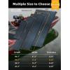 imageFOCEAN Boat Flooring  EVA Foam Boat Decking  Marine Flooring Marine Mats for Boats RV Yacht Kayak 945quotx 472quot236quot157quotDark Grey  Blue Lines