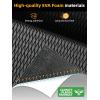 imageFOCEAN Boat Flooring  EVA Foam Boat Decking  Marine Flooring Marine Mats for Boats RV Yacht Kayak 945quotx 472quot236quot157quotDark Grey
