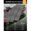 imageFOCEAN Boat Flooring  EVA Foam Boat Decking  Marine Flooring Marine Mats for Boats RV Yacht Kayak 945quotx 472quot236quot157quotGrey  Black Lines