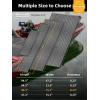imageFOCEAN Boat Flooring  EVA Foam Boat Decking  Marine Flooring Marine Mats for Boats RV Yacht Kayak 945quotx 472quot236quot157quotGrey  Black Lines
