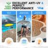 imageFOCEAN Boat Flooring  EVA Foam Boat Decking  Marine Flooring Marine Mats for Boats RV Yacht Kayak 945quotx 472quot236quot157quotSoils Camo