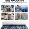 imageFOCEAN Boat Flooring  EVA Foam Boat Decking  Marine Flooring Marine Mats for Boats RV Yacht Kayak 945quotx 472quot236quot157quotSpeed Blue