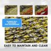 imageFOCEAN Boat Flooring  EVA Foam Boat Decking  Marine Flooring Marine Mats for Boats RV Yacht Kayak 945quotx 472quot236quot157quotYellow Flower