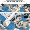 imageFOCEAN Boat Flooring EVA Foam Boat Decking Camo Marine Flooring SelfAdhesive Marine Mat for Motorboat RV Yacht Kayak 945quot x 472quot236quot157quotCamo Blue