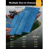 imageFOCEAN Boat Flooring EVA Foam Boat Decking Camo Marine Flooring SelfAdhesive Marine Mat for Motorboat RV Yacht Kayak 945quot x 472quot236quot157quotCamo Blue