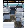 imageFOCEAN Boat Flooring EVA Foam Boat Decking Camo Marine Flooring SelfAdhesive Marine Mat for Motorboat RV Yacht Kayak 945quot x 472quot236quot157quotCamo Jungle
