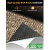 imageFOCEAN Boat Flooring EVA Foam Boat Decking Camo Marine Flooring SelfAdhesive Marine Mat for Motorboat RV Yacht Kayak 945quot x 472quot236quot157quotGravel Camo