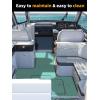 imageFOCEAN Boat Flooring EVA Foam Boat Decking Camo Marine Flooring SelfAdhesive Marine Mat for Motorboat RV Yacht Kayak 945quot x 472quot236quot157quotGreen