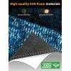 imageFOCEAN Boat Flooring EVA Foam Boat Decking Camo Marine Flooring SelfAdhesive Marine Mat for Motorboat RV Yacht Kayak 945quot x 472quot236quot157quotOcean Camo