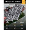 imageFOCEAN Boat Flooring EVA Foam Boat Decking Camo Marine Flooring SelfAdhesive Marine Mat for Motorboat RV Yacht Kayak 945quot x 472quot236quot157quotSnow Camo