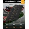 imageFOCEAN Boat Flooring EVA Foam Boat Decking Marine Flooring Brushed Texture Marine Mats for Boats Yacht Kayak RV 945quot x472quot 236quot157quotDark GreyBlack Back