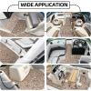 imageFOCEAN Boat Flooring EVA Foam Boat Decking Marine Flooring Brushed Texture Marine Mats for Boats Yacht Kayak RV 945quot x472quot 236quot157quotGravel Camo