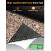 imageFOCEAN Boat Flooring EVA Foam Boat Decking Marine Flooring Brushed Texture Marine Mats for Boats Yacht Kayak RV 945quot x472quot 236quot157quotGravel Camo