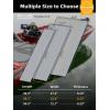 imageFOCEAN Boat Flooring EVA Foam Boat Decking Marine Flooring Brushed Texture Marine Mats for Boats Yacht Kayak RV 945quot x472quot 236quot157quotGreyBlack Back
