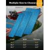imageFOCEAN Boat Flooring EVA Foam Boat Decking Marine Flooring Camo SelfAdhesive Diamand Pattern Marine Mats for Boats Yacht Kayak RV 945quotx157quot Jungle CamoBlue Camo