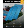 imageFOCEAN Boat Flooring EVA Foam Boat Decking Marine Flooring Camo SelfAdhesive Diamand Pattern Marine Mats for Boats Yacht Kayak RV 945quotx157quot Jungle CamoBlue Camo