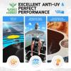imageFOCEAN Boat Flooring EVA Foam Boat Decking Marine Flooring Camo SelfAdhesive Diamand Pattern Marine Mats for Boats Yacht Kayak RV 945quotx157quot Jungle CamoBlack