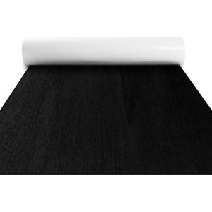 imageFOCEAN Boat Flooring EVA Foam Boat Decking Marine Flooring Brushed Texture Marine Mats for Boats Yacht Kayak RV 945quot x472quot 236quot157quotBlack