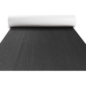 imageFOCEAN Boat Flooring EVA Foam Boat Decking Marine Flooring Brushed Texture Marine Mats for Boats Yacht Kayak RV 945quot x472quot 236quot157quotDark GreyBlack Back