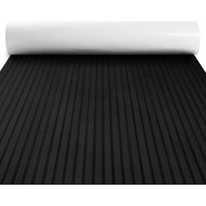 imageFOCEAN Boat Flooring EVA Foam Boat Decking Marine Flooring Camo SelfAdhesive Diamand Pattern Marine Mats for Boats Yacht Kayak RV 945quotx157quot Jungle CamoBlack