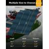 imageFOCEAN Boat Flooring EVA Foam Boat Decking Marine Mat NonSlip SelfAdhesive Flooring Sheet for Motorboat Kayak Surfboard Garden Swimming Pools 945x 157 Dark Grey with Black LinesDark Grey With Blue Lines