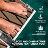 imageFOCEAN Boat Flooring EVA Foam Boat Decking Marine Mat NonSlip SelfAdhesive Flooring Sheet for Motorboat Kayak Surfboard Garden Swimming Pools 945x 157 Dark Grey with Black LinesTerra With Black Lines
