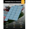imageFOCEAN Boat Flooring EVA Foam Boat Decking Marine Mat NonSlip SelfAdhesive Flooring Sheet for Motorboat Kayak Surfboard Garden Swimming Pools 945x 157 Dark Grey with Black LinesGrey With Blue Lines