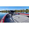 imageFOCEAN Boat Flooring EVA Foam Boat Decking Marine Mat NonSlip SelfAdhesive Flooring Sheet for Motorboat Kayak Surfboard Garden Swimming Pools 945x 157 Dark Grey with Black LinesGrey With Black Seam Lines