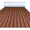 Dark Brown With Black Seam Lines