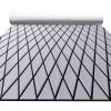imageFOCEAN Boat Flooring EVA Foam Boat Decking Grey with Black Lines