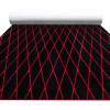Black With Red Lines