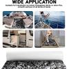 image:imageFOCEAN EVA Foam Boat Flooring Sea Vinyl Decking Camo Deck Mats with self Adhesive for Bass Boats Pontoon Boats Jon Boats RV Yacht Kayak FloorSCamo WhiteBlack