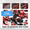 image:imageFOCEAN EVA Foam Boat Flooring Sea Vinyl Decking Camo Deck Mats with self Adhesive for Bass Boats Pontoon Boats Jon Boats RV Yacht Kayak Surfboard FloorDiamondCamo Red