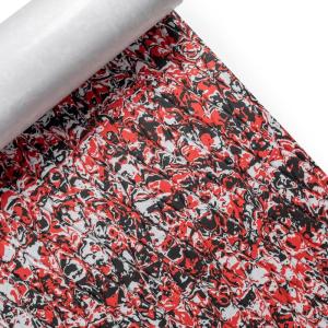 image:imageFOCEAN EVA Foam Boat Flooring Sea Vinyl Decking Camo Deck Mats with self Adhesive for Bass Boats Pontoon Boats Jon Boats RV Yacht Kayak Surfboard FloorDiamondCamo Red