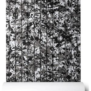 image:imageFOCEAN EVA Foam Boat Flooring Sea Vinyl Decking Camo Deck Mats with self Adhesive for Bass Boats Pontoon Boats Jon Boats RV Yacht Kayak Surfboard FloorStripeCamo WhiteBlack