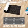 image:imageFOCEAN Boat Flooring EVA Foam Boat Decking SelfAdhesive Marine Mat for Motorboats Jon Boats Kayak Bass Boat Garden FloorChocolate With Black Lines