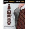 image:imageFOCEAN Boat Flooring EVA Foam Boat Decking SelfAdhesive Marine Mat for Motorboats Jon Boats Kayak Bass Boat Garden FloorDark Brown With Black Lines