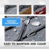 image:imageFOCEAN Boat Flooring EVA Foam Boat Decking SelfAdhesive Marine Mat for Motorboats Jon Boats Kayak Bass Boat Garden FloorDark Gray With Black Lines
