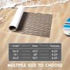 image:imageFOCEAN Boat Flooring EVA Foam Boat Decking SelfAdhesive Marine Mat for Motorboats Jon Boats Kayak Bass Boat Garden FloorTerra With Black Lines