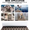 image:imageFOCEAN Boat Flooring EVA Foam Boat Decking SelfAdhesive Marine Mat for Motorboats Jon Boats Kayak Bass Boat Garden FloorTerra With Black Lines