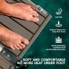 image:imageFOCEAN Boat Flooring EVA Foam Boat Decking with SelfAdhesive NonSlip Marine Carpet for Jon Boat Bass Boat Pontoon Boat Motorboat RV Yacht Kayak Surfboard FloorChocolate with Black Seam Lines