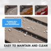 image:imageFOCEAN Boat Flooring EVA Foam Boat Decking with SelfAdhesive NonSlip Marine Carpet for Jon Boat Bass Boat Pontoon Boat Motorboat RV Yacht Kayak Surfboard FloorTerra with Black Seam Lines