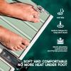image:imageFOCEAN Boat Flooring EVA Foam Boat Decking with SelfAdhesive NonSlip Marine Carpet for Jon Boat Bass Boat Pontoon Boat Motorboat RV Yacht Kayak Surfboard FloorSeafoam Green With White Seam Lines