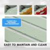image:imageFOCEAN Boat Flooring EVA Foam Boat Decking with SelfAdhesive NonSlip Marine Carpet for Jon Boat Bass Boat Pontoon Boat Motorboat RV Yacht Kayak Surfboard FloorSeafoam Green With White Seam Lines