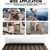 image:imageFOCEAN Boat Flooring EVA Foam Boat Decking with SelfAdhesive NonSlip Marine Carpet for Jon Boat Bass Boat Pontoon Boat Motorboat RV Yacht Kayak Surfboard FloorTerra with Black Seam Lines