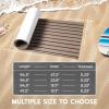image:imageFOCEAN Boat Flooring EVA Foam Boat Decking with SelfAdhesive NonSlip Marine Carpet for Jon Boat Bass Boat Pontoon Boat Motorboat RV Yacht Kayak Surfboard FloorTerra with Black Seam Lines
