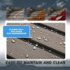 image:imageFOCEAN Boat Flooring EVA Foam Boat Decking with SelfAdhesive NonSlip Marine Carpet for Jon Boat Bass Boat Pontoon Boat Motorboat RV Yacht Kayak Surfboard FloorChocolate with Black Seam Lines