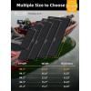 image:imageFOCEAN Boat Flooring EVA Foam Boat Decking with SelfAdhesive NonSlip Marine Carpet for Jon Boat Bass Boat Pontoon Boat Motorboat RV Yacht Kayak Surfboard FloorBlack With Dark Grey Lines